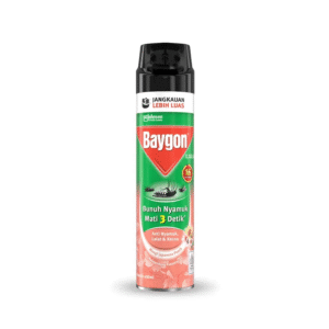 Insektisida - Baygon Spray Anti Nyamuk Japanese Peach - 600ml