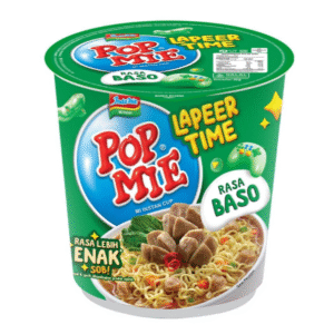 Pop Mie Lapeer Kuah Baso Mie Instan Cup - 75gr