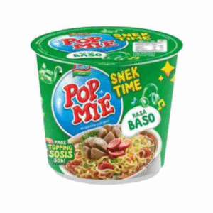 Pop Mie Snek Time Kuah Baso Mie Instan Cup - 38gr