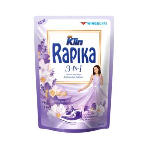 Pelembut Dan Pelicin Setrika - Rapika Lavender Splash Pouch - 300ml