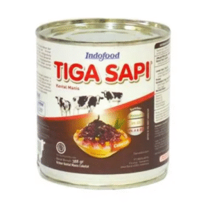 Susu Kental Manis Tiga Sapi Cokelat - 370gr