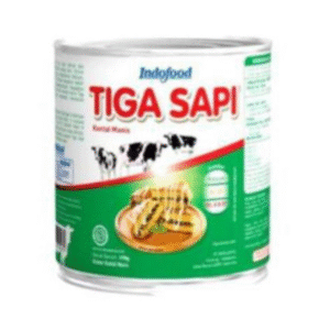 Susu Kental Manis Tiga Sapi Putih - 370gr