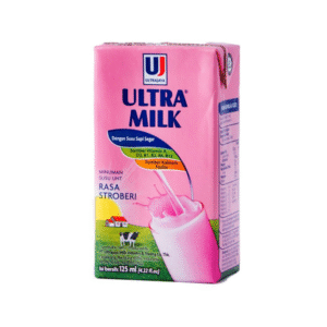 Susu UHT - Ultramilk Steril Strawberry - 125ml