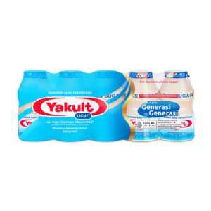Yakult Minuman Probiotik Light Less Sugar - 5x65ml